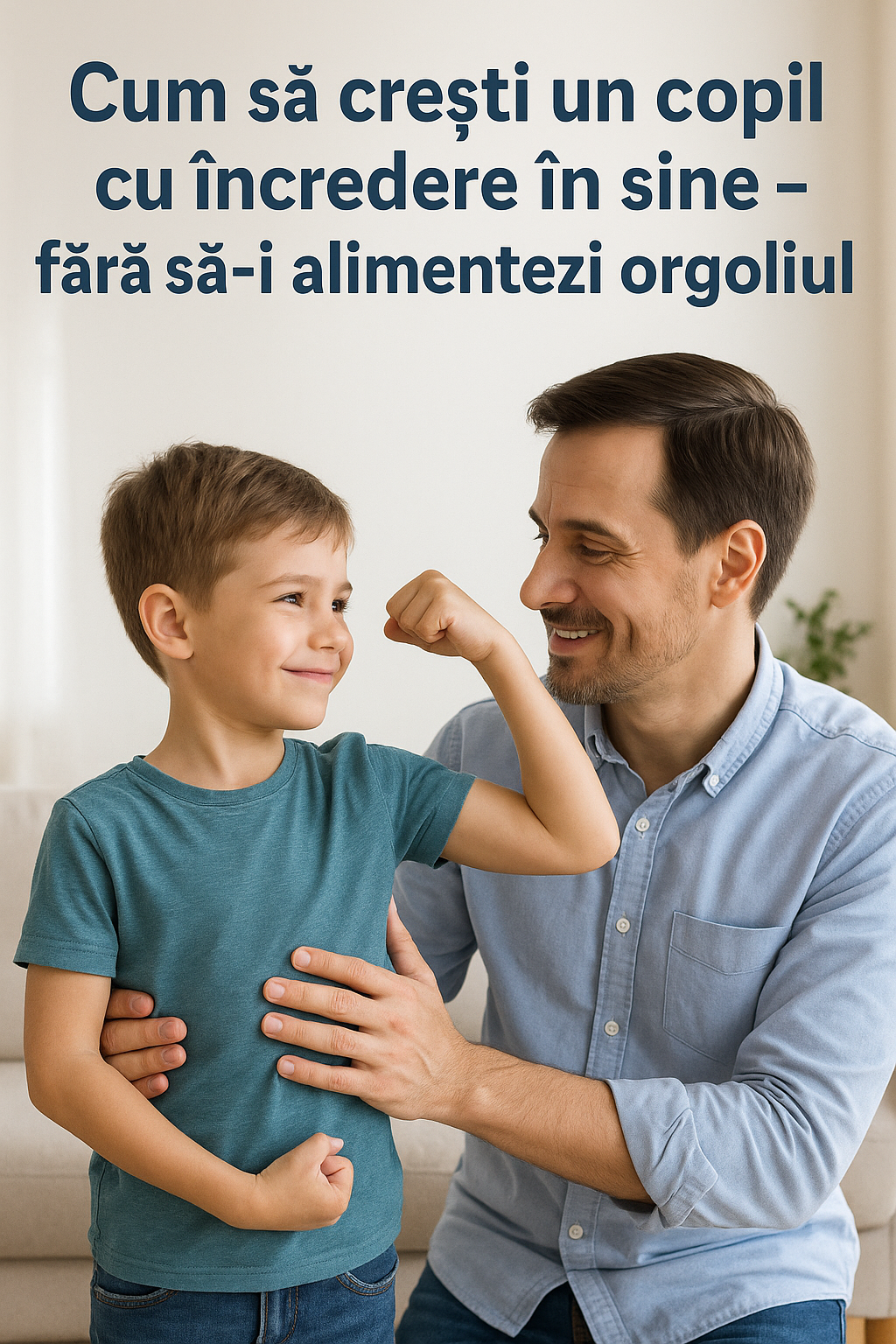 Cum să crești un copil cu încredere în sine – fără să-i alimentezi orgoliul